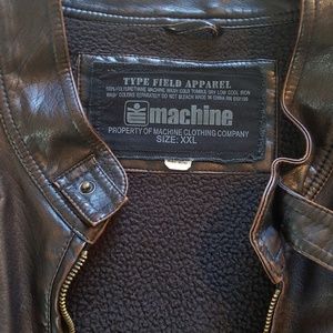 Motorcycle (faux leather) jacket